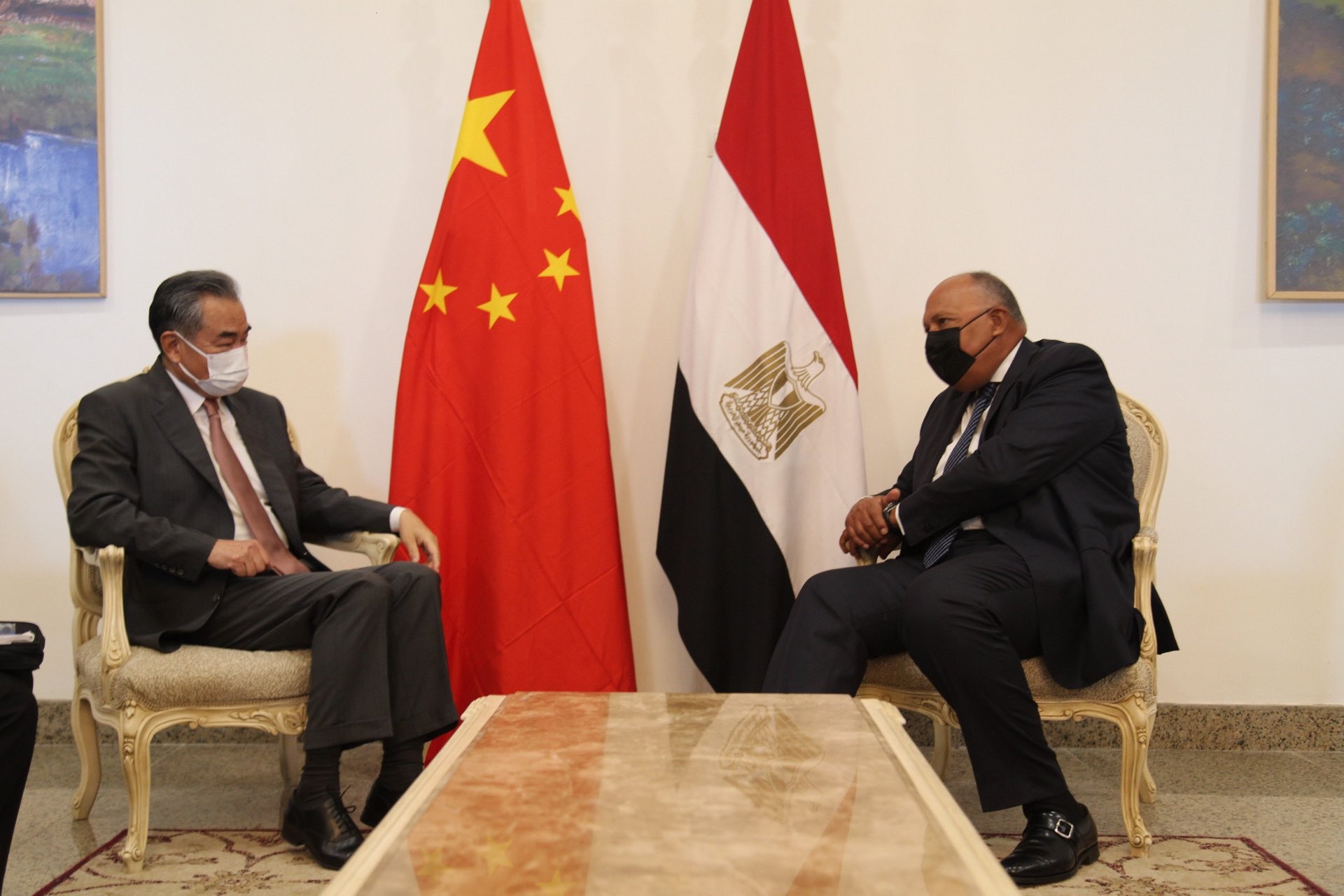 شكري ونظيره الصيني